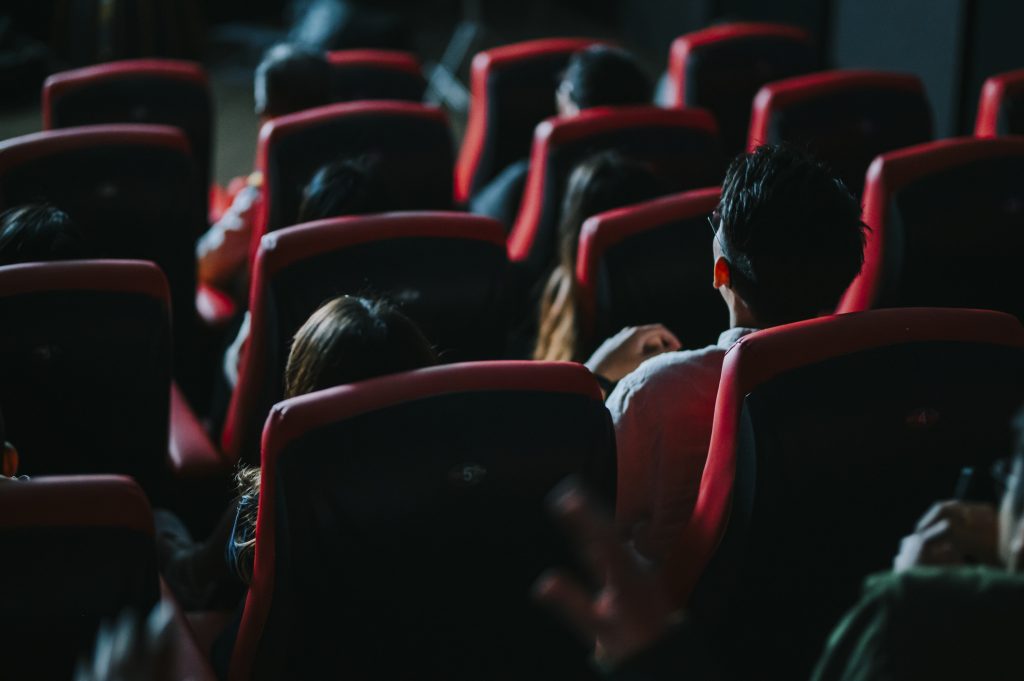 bioscoop bezoekers - Cinefox bioscoopreclame